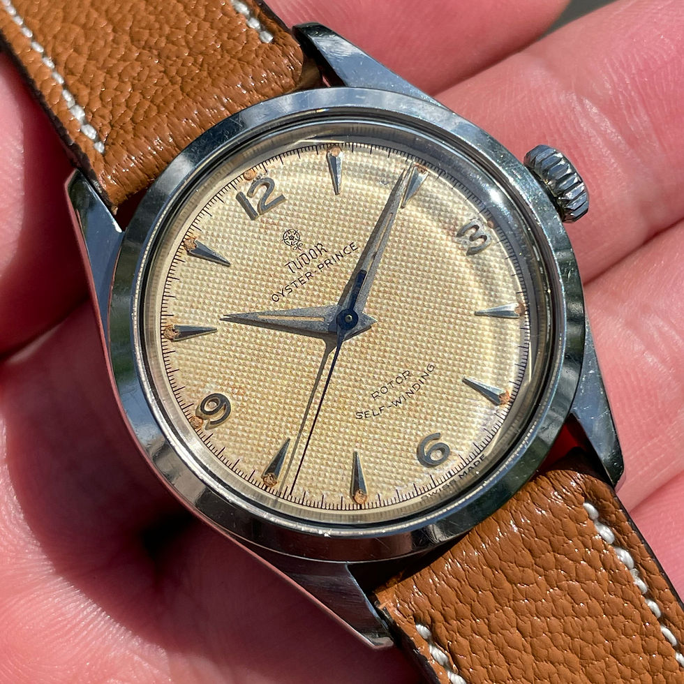 Thumbnail: 1950s Tudor Oyster-Prince Honeycomb Dial