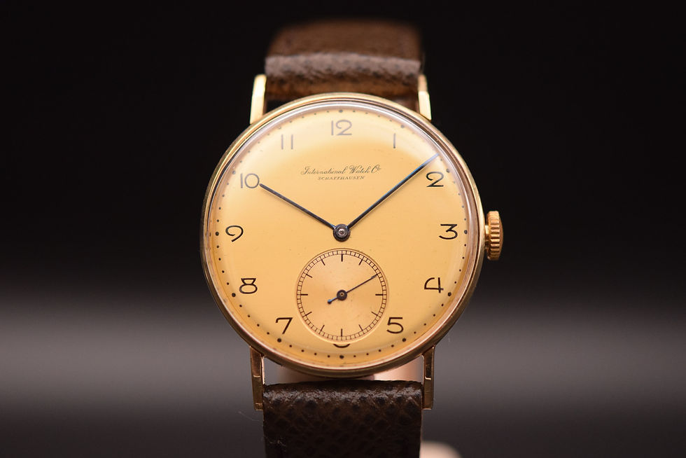 Thumbnail: 1940s IWC Calatrava Shaffhausen 14K Gold
