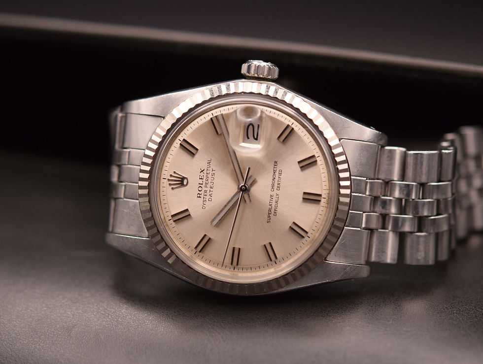 Thumbnail: 1972 Rolex Datejust 1601 Wideboy