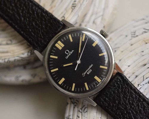 1966 Omega Seamaster 600 Military Dial vision