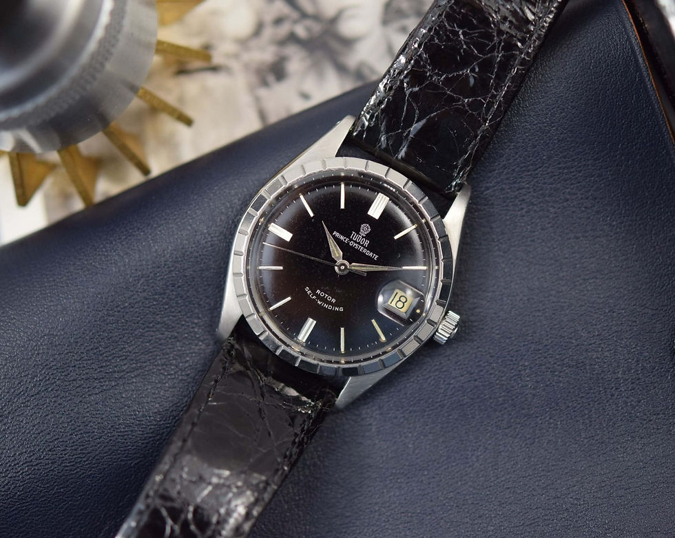 Thumbnail: 1964 Tudor Prince Oysterdate Silver Gilt 7966