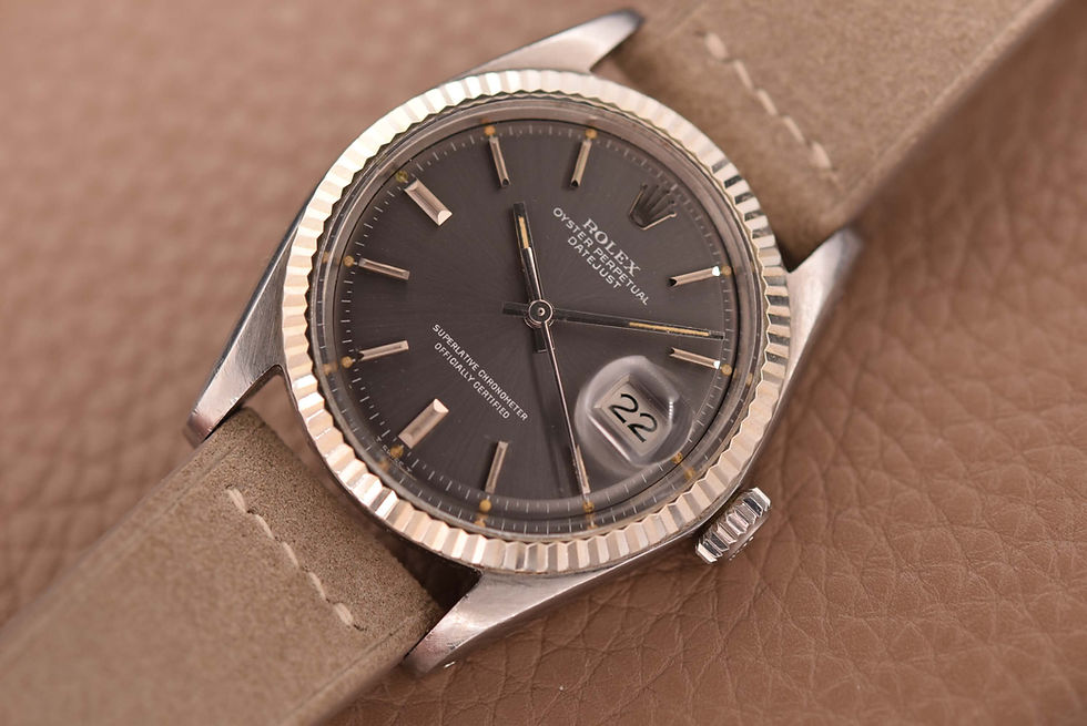 Thumbnail: 1964 Rolex Datejust 1601 Grey Dial
