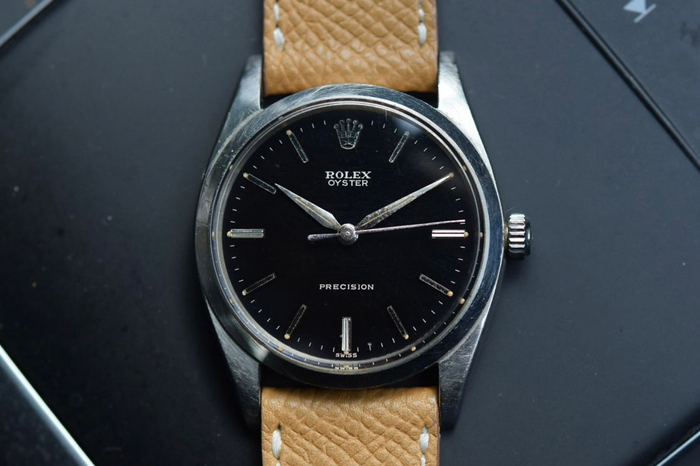 Thumbnail: 1963 Rolex Precision Gilt Jumbo 6424