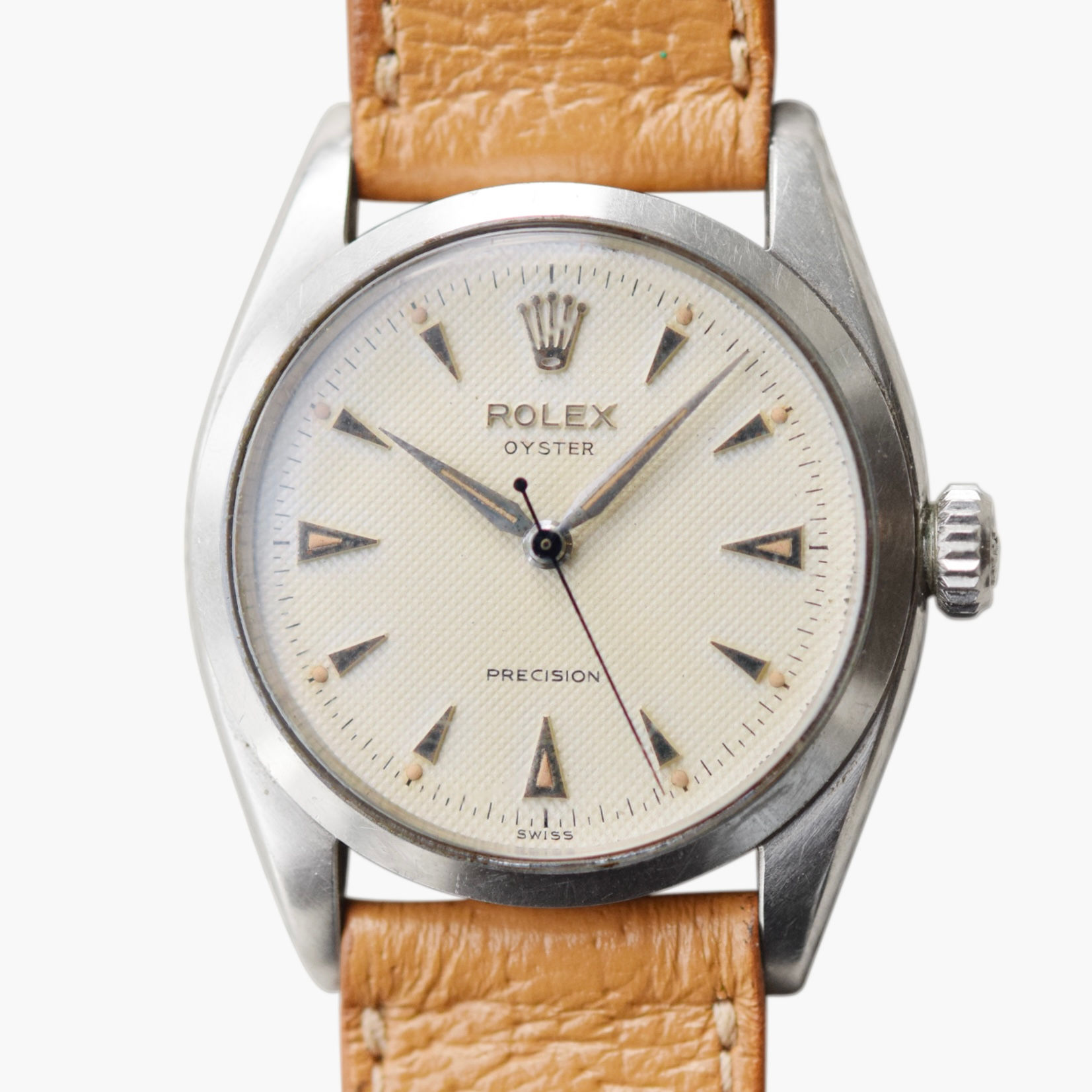 1955 Rolex Oyster Precision Honeycomb Dial 6422