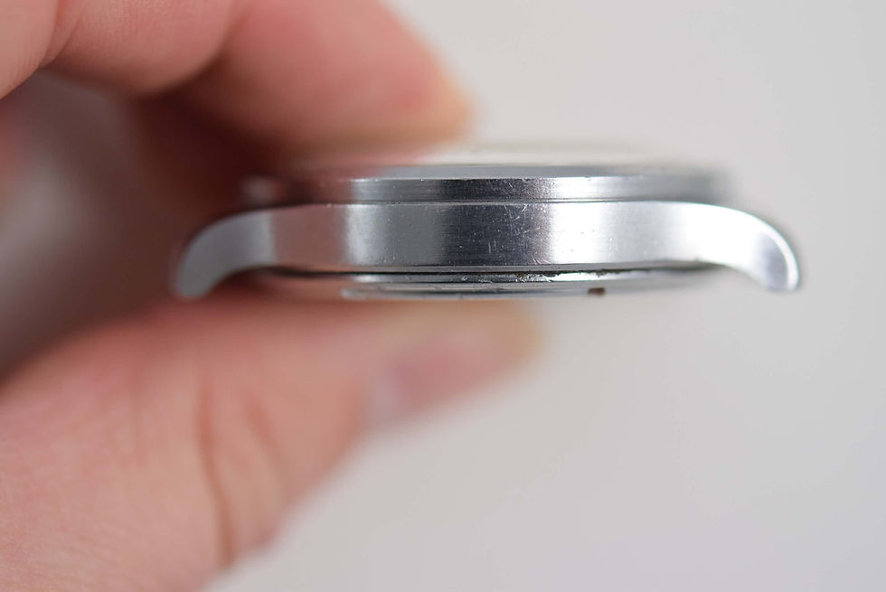 Thumbnail: 1940s Cyma Dirty Dozen WWW Brown Dial