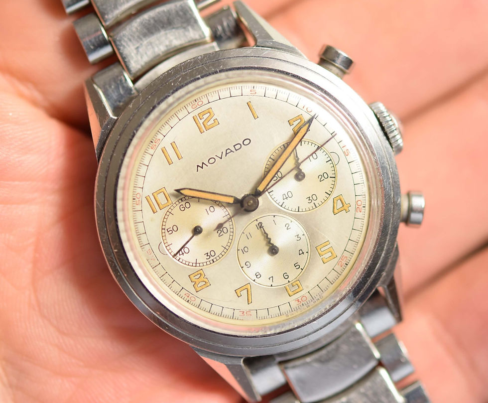 Thumbnail: 1950s Movado M95 on Bracelet
