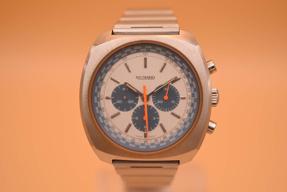 Thumbnail: 1970s Richard Racing Dial Chronograph
