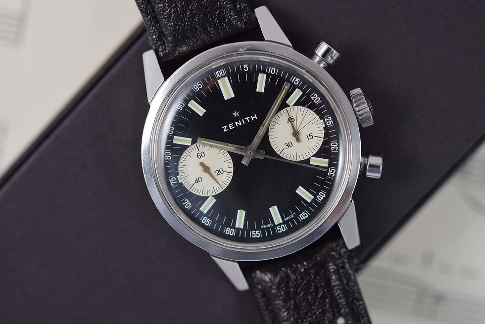 ビアルネ 1960's Zenith A278 Chrono Panda | vision