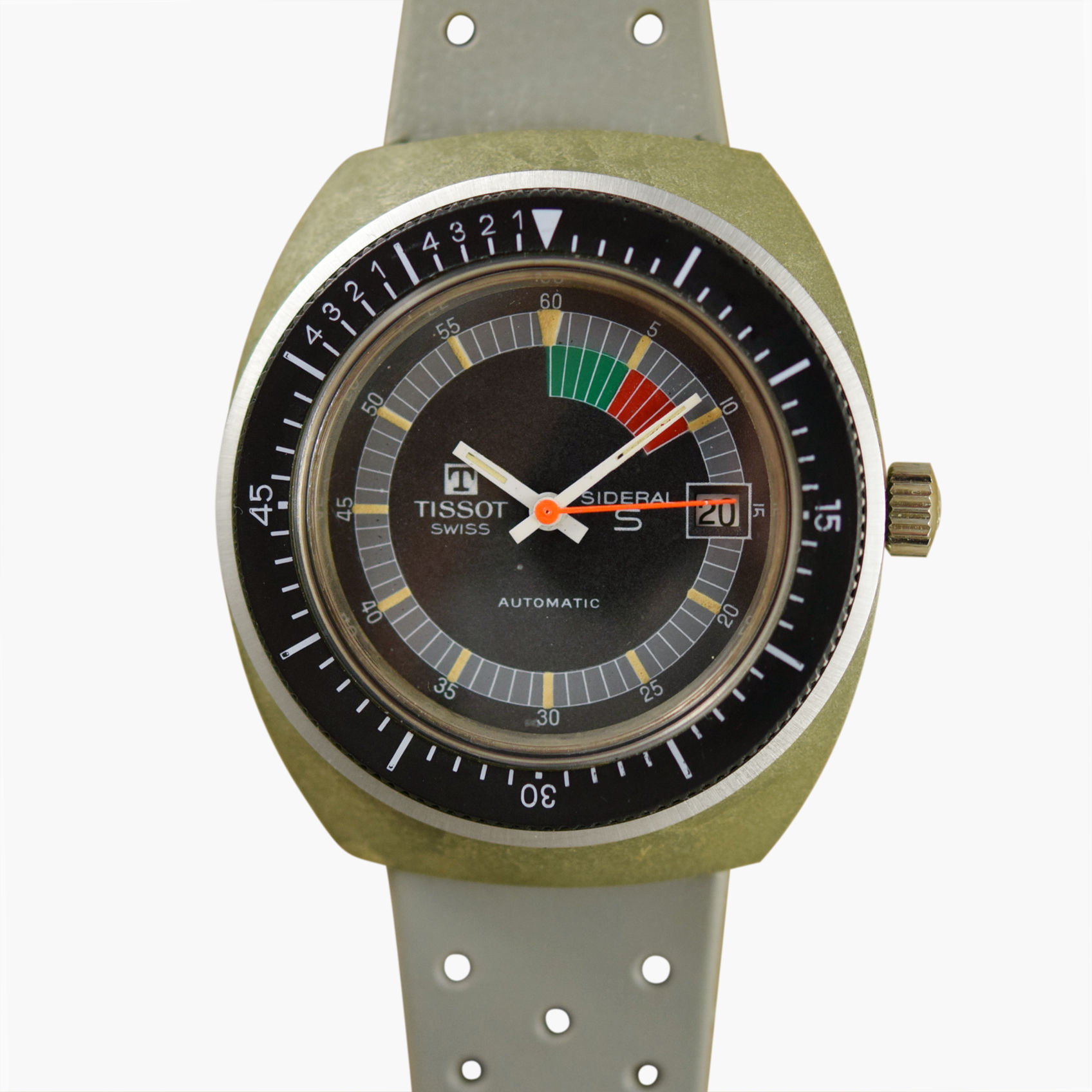 1970s Tissot Sideral Automatic Fiberglass