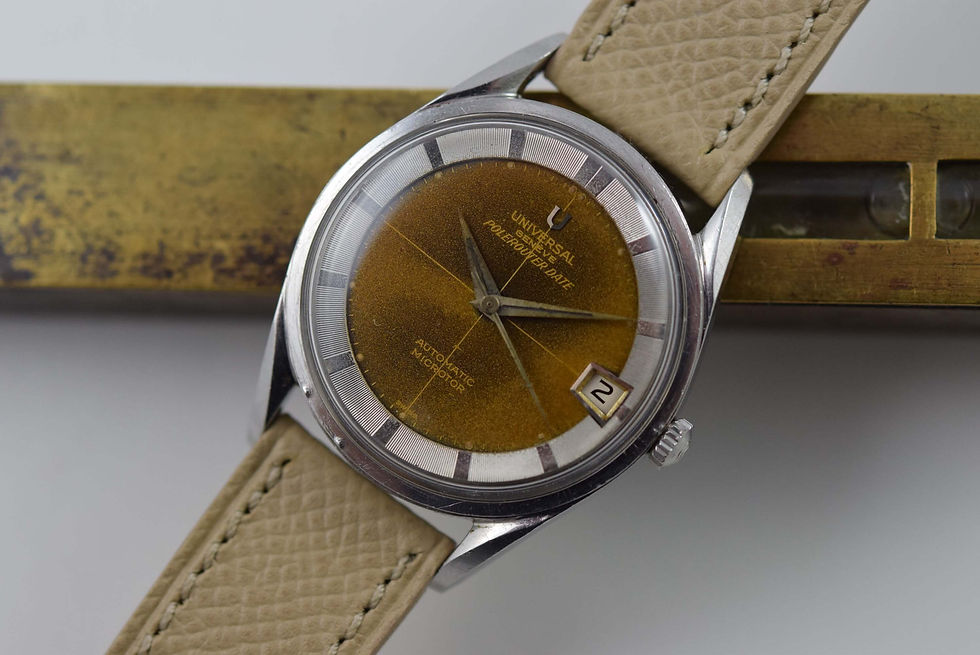 Thumbnail: Universal Genève Polerouter Velvet Caramel 