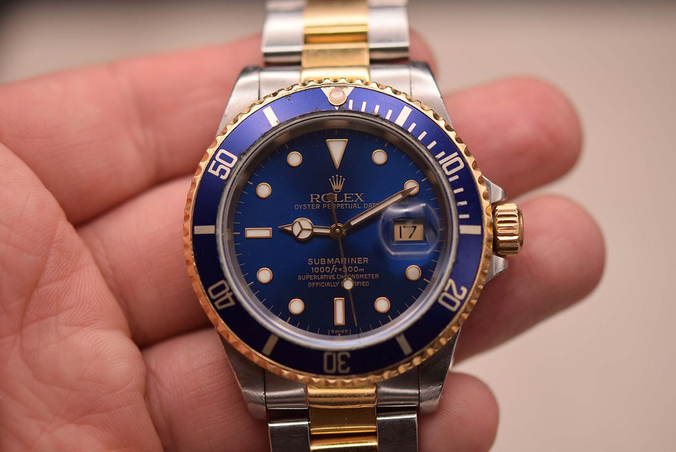 Thumbnail: Rolex  "Bluesy" Submariner Reference 16613