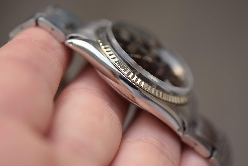 Thumbnail: 1970 Rolex Datejust Gloss Gilt 1601