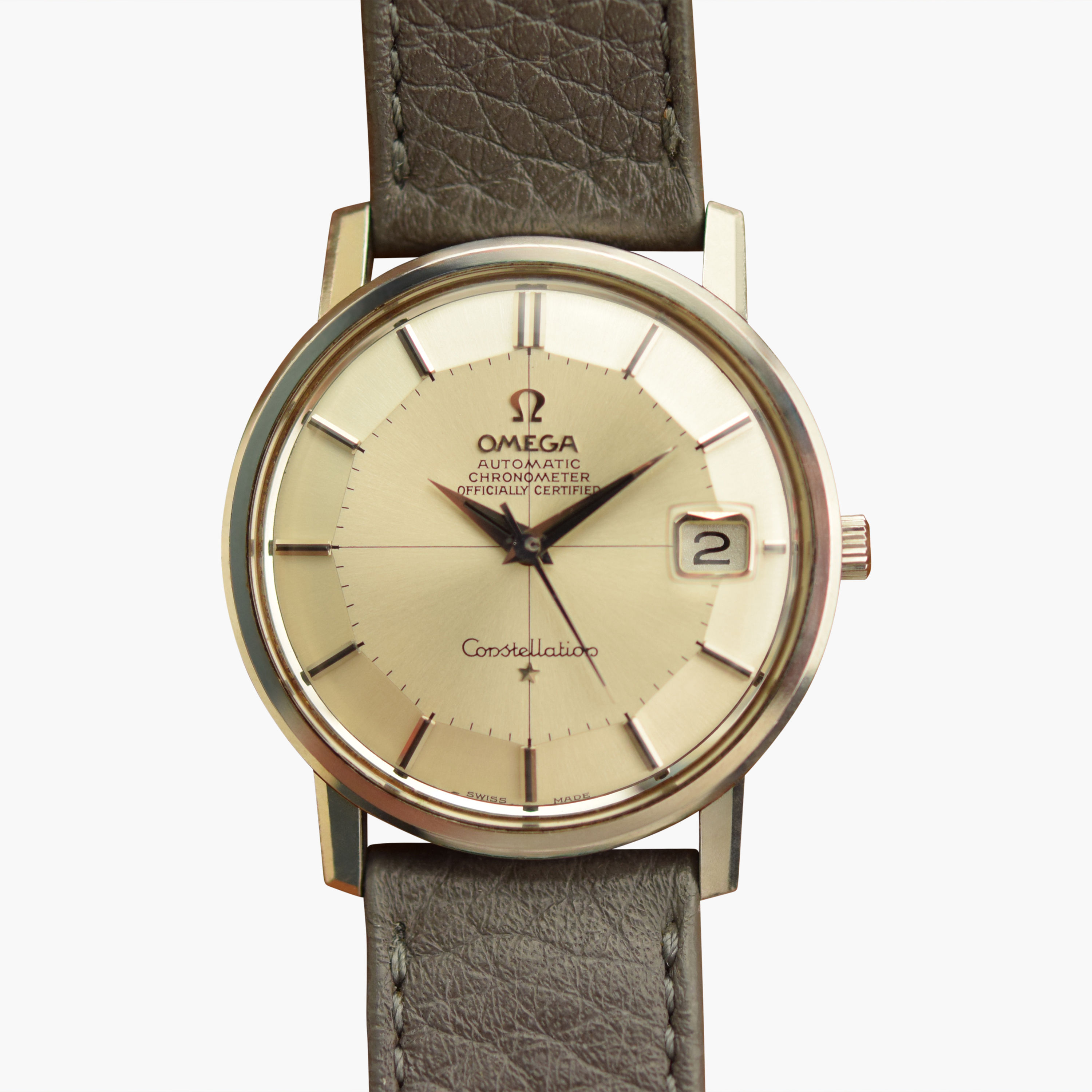 1962 Omega Constellation Pie Pan Jumbo