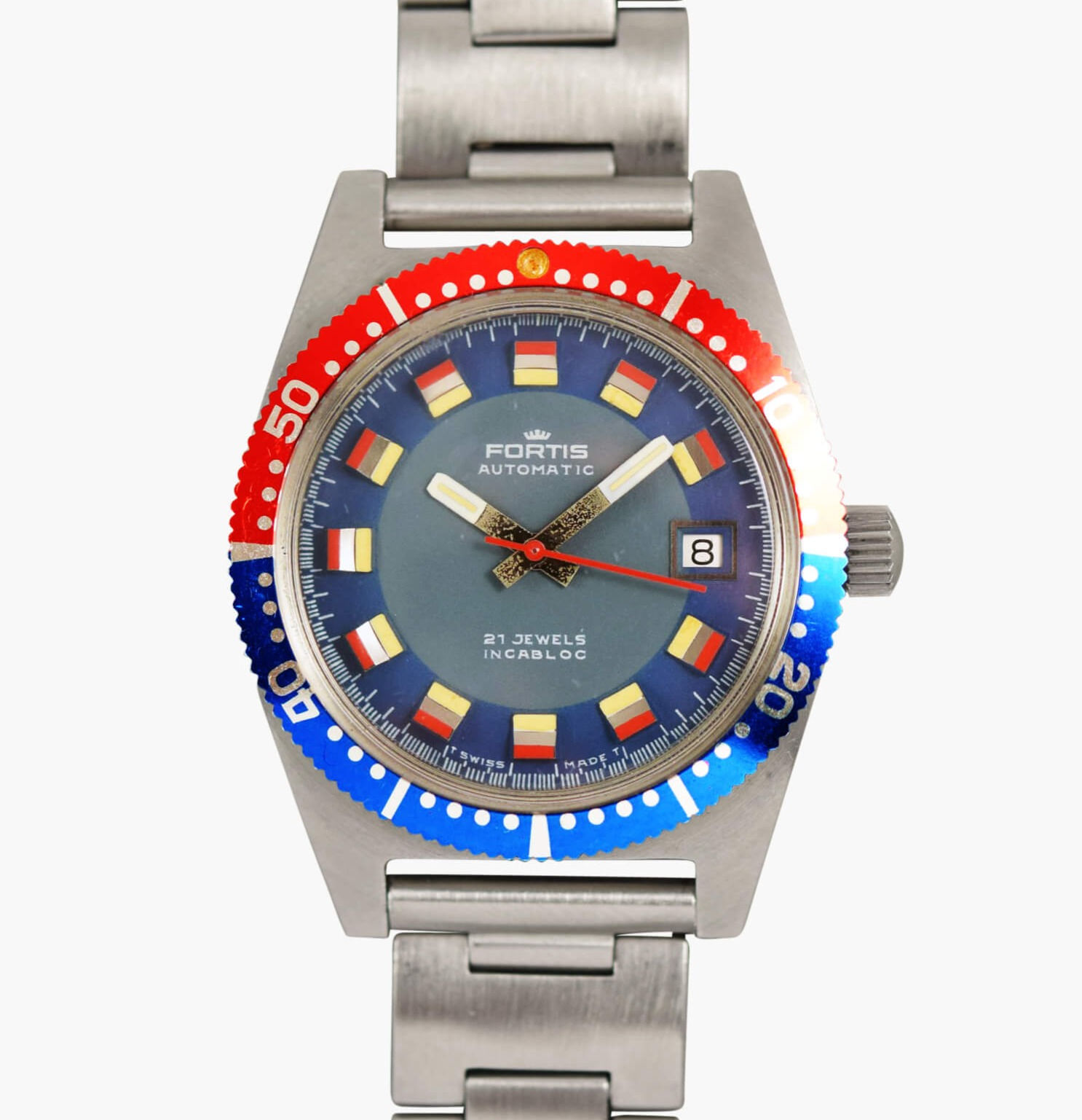 70s Fortis Pepsi Diver NOS