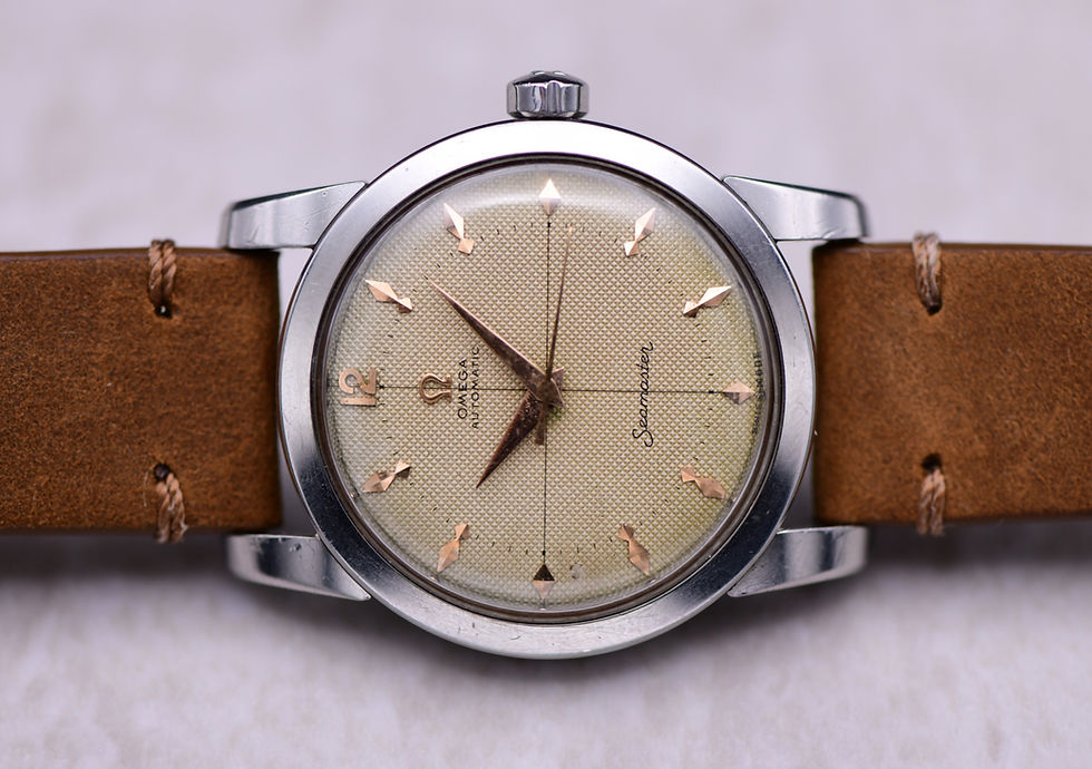 Thumbnail: 1952 Omega Seamaster Honeycomb 2577-6