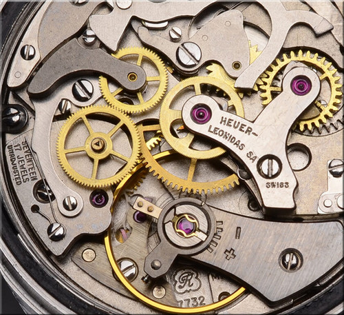 Two Tone Bulang And Sons Beads Of Rice 1969 Heuer Camaro 7843sn