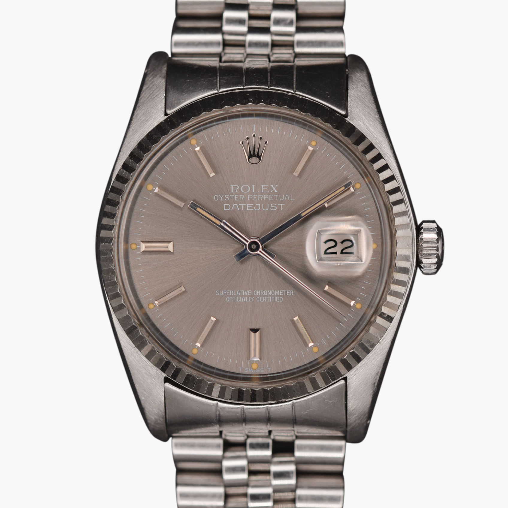 Rolex Datejust 16014 Grey Taupe