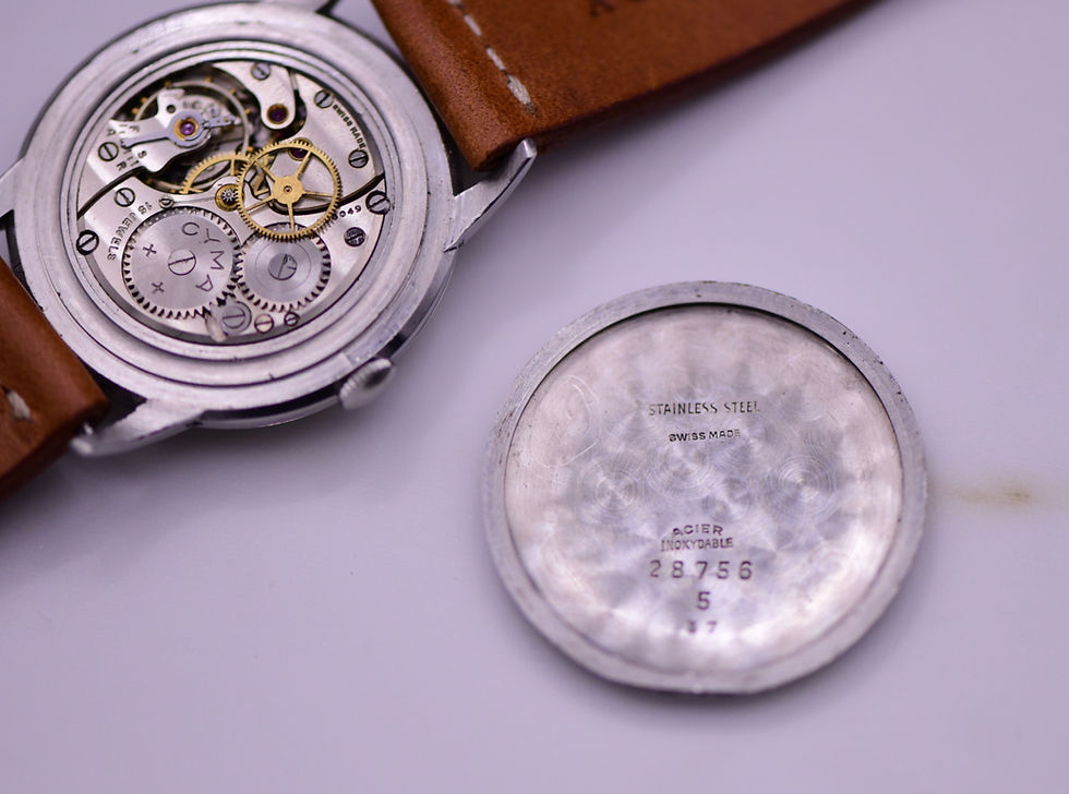 Thumbnail: 1950s Cyma Full Arabic Dial NOS Condition