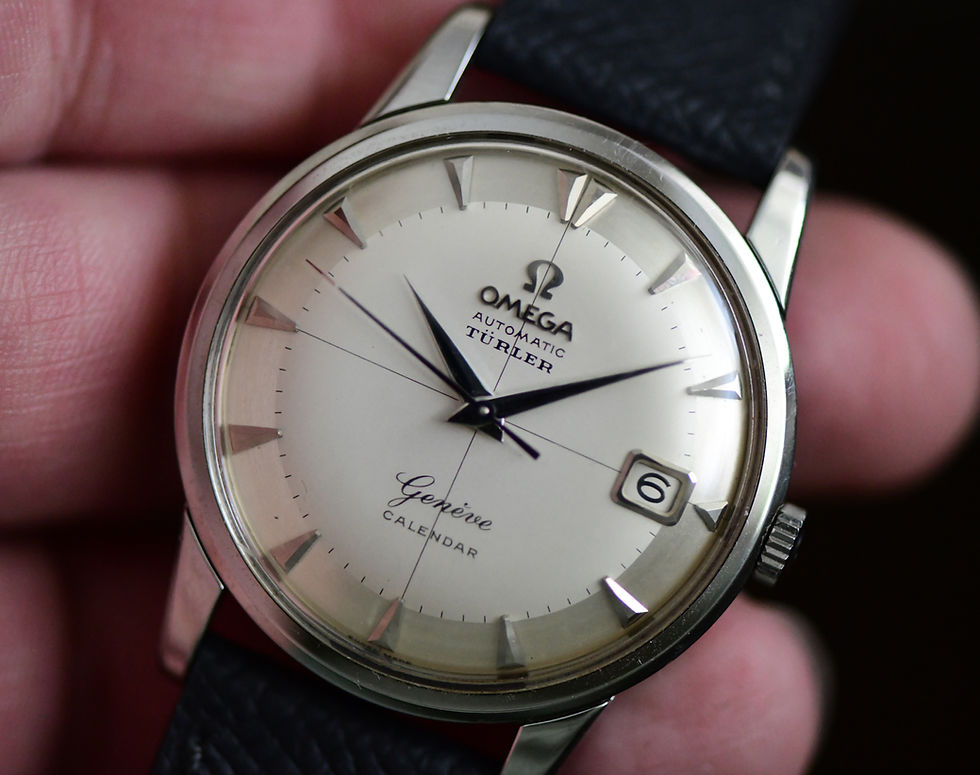 Thumbnail: 1960 Omega Genève Calendar Türler Dial