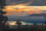 Sunset Reflection over Bay