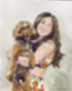 Isabel and Pup