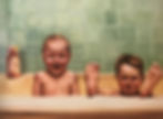 Boys in the tub