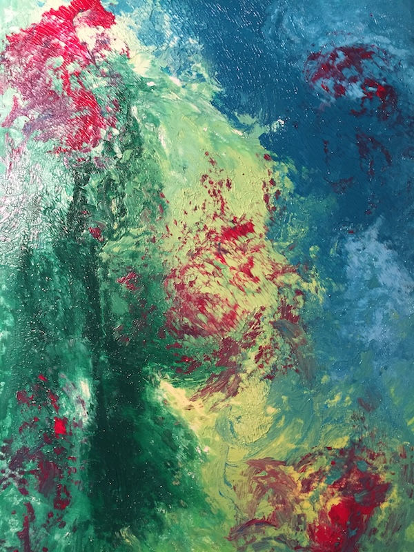 Return to the Shaman Colorful abstract art