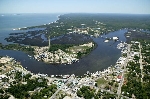 Aerial of Carrabelle