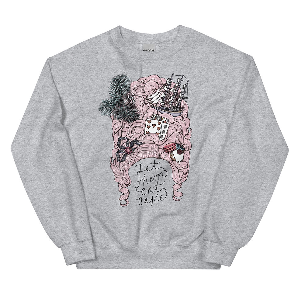 Thumbnail: Let Them Eat Cake / Marie Antoinette | Unisex Crewneck Sweatshirt