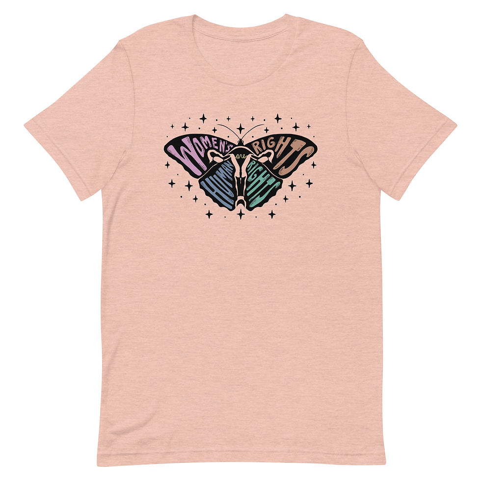 Thumbnail: Women's Rights Are Human Rights / Mystical Butterfly | Unisex Classic T-Shirt