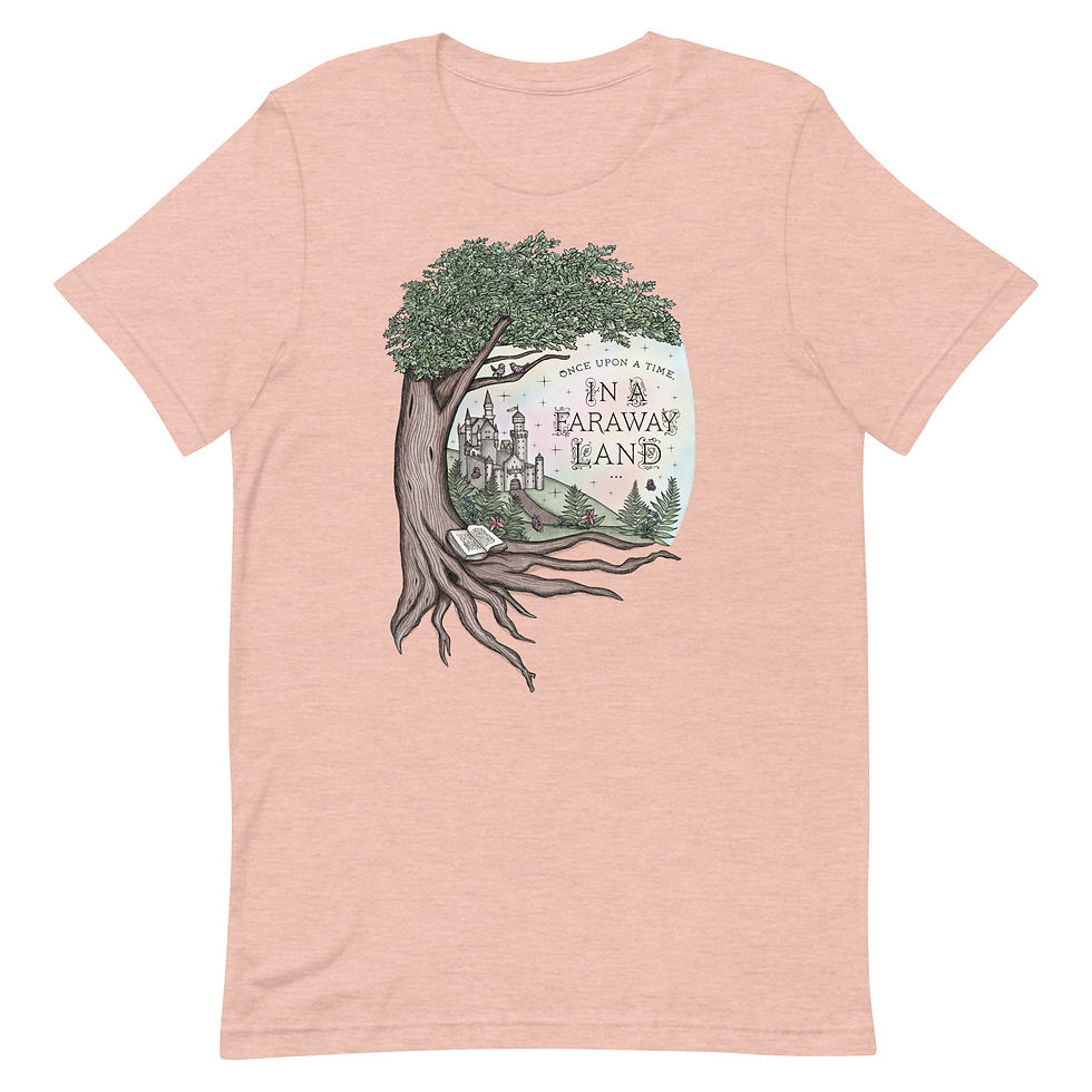 Thumbnail: In A Faraway Land | Fantasy Reader | Unisex Classic T-shirt