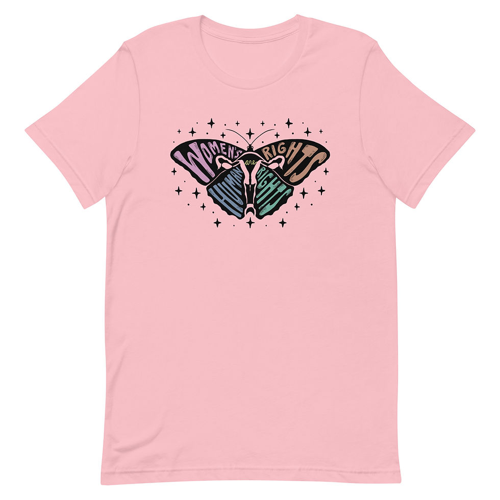 Thumbnail: Women's Rights Are Human Rights / Mystical Butterfly | Unisex Classic T-Shirt