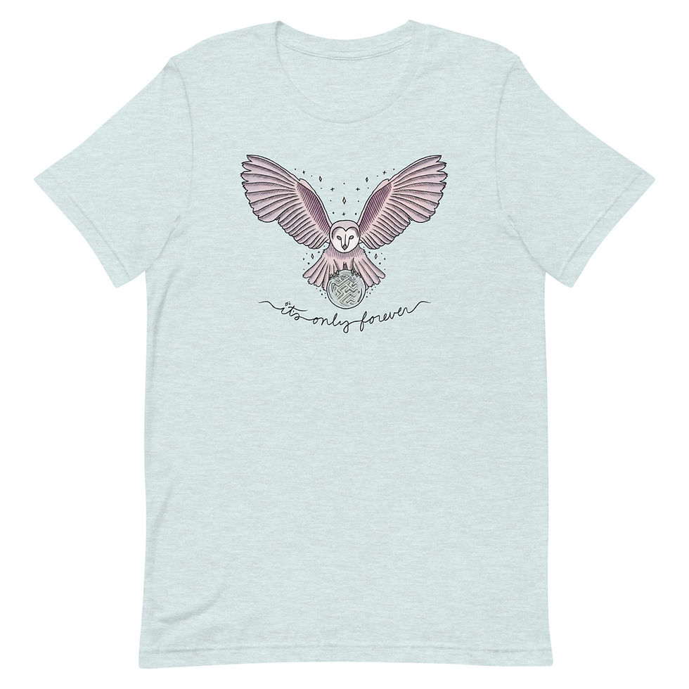 Thumbnail: It's Only Forever / Labyrinth Crystal Ball | Short-Sleeve Unisex T-Shirt