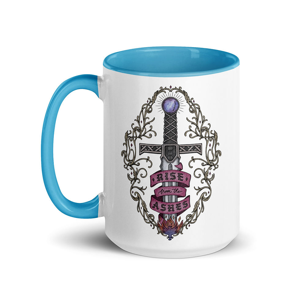 Thumbnail: Rise From The Ashes / AHCTR Book Series | 11oz Mug with Color Inside
