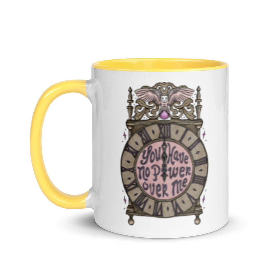 Thumbnail: You Have No Power Over Me / 13th Hour Clock Labyrinth | Mug with Color Inside