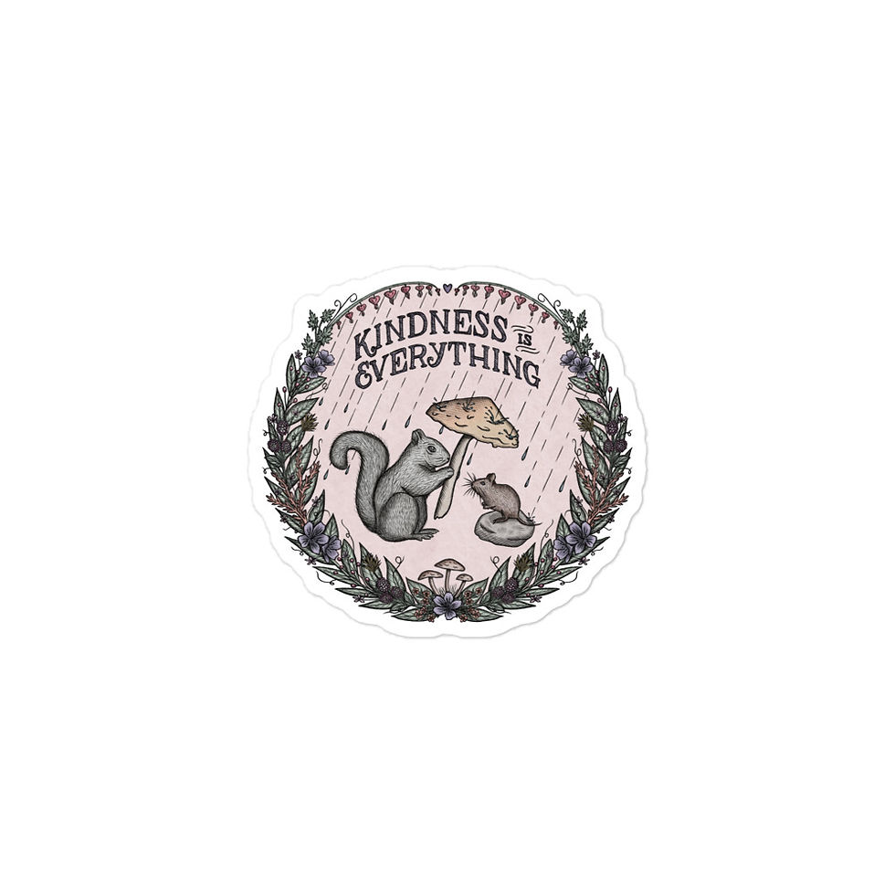 Thumbnail: Kindness Is Everything | Bubble-free stickers