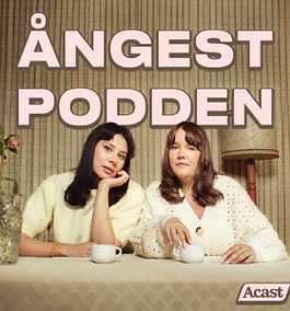 Podcasten Ångestpodden's logga