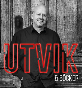 Podcasten Utvik & böcker's logga