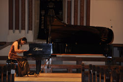 2009年5月歐洲鋼琴教師協會舉辦之【世界鋼琴會議】是唯一一位代表香港參加是次歐洲鋼琴會議之博士