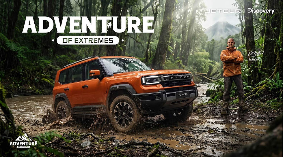 JETOUR G700 bersama Ed Stafford dalam Adventure of Extremes Musim 2