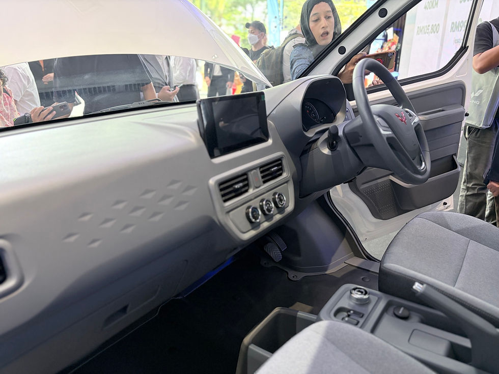TQ WULING Porta EV van komersial elektrik baharu di Malaysia dengan jarak perjalanan sehingga 400km CLTC