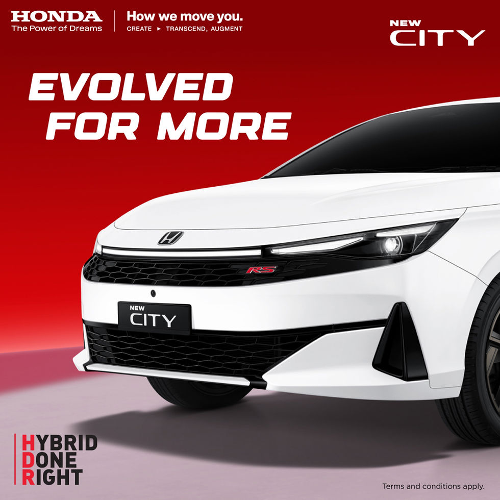 Honda City Baharu di Malaysia