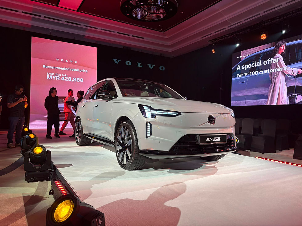 Volvo EX90 SUV elektrik sepenuhnya baharu dilancarkan di Malaysia