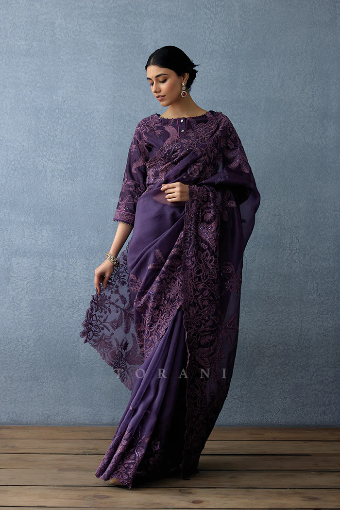 Torani neel kamal advika saree