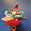 Thumbnail: Bird in a flower nest clip