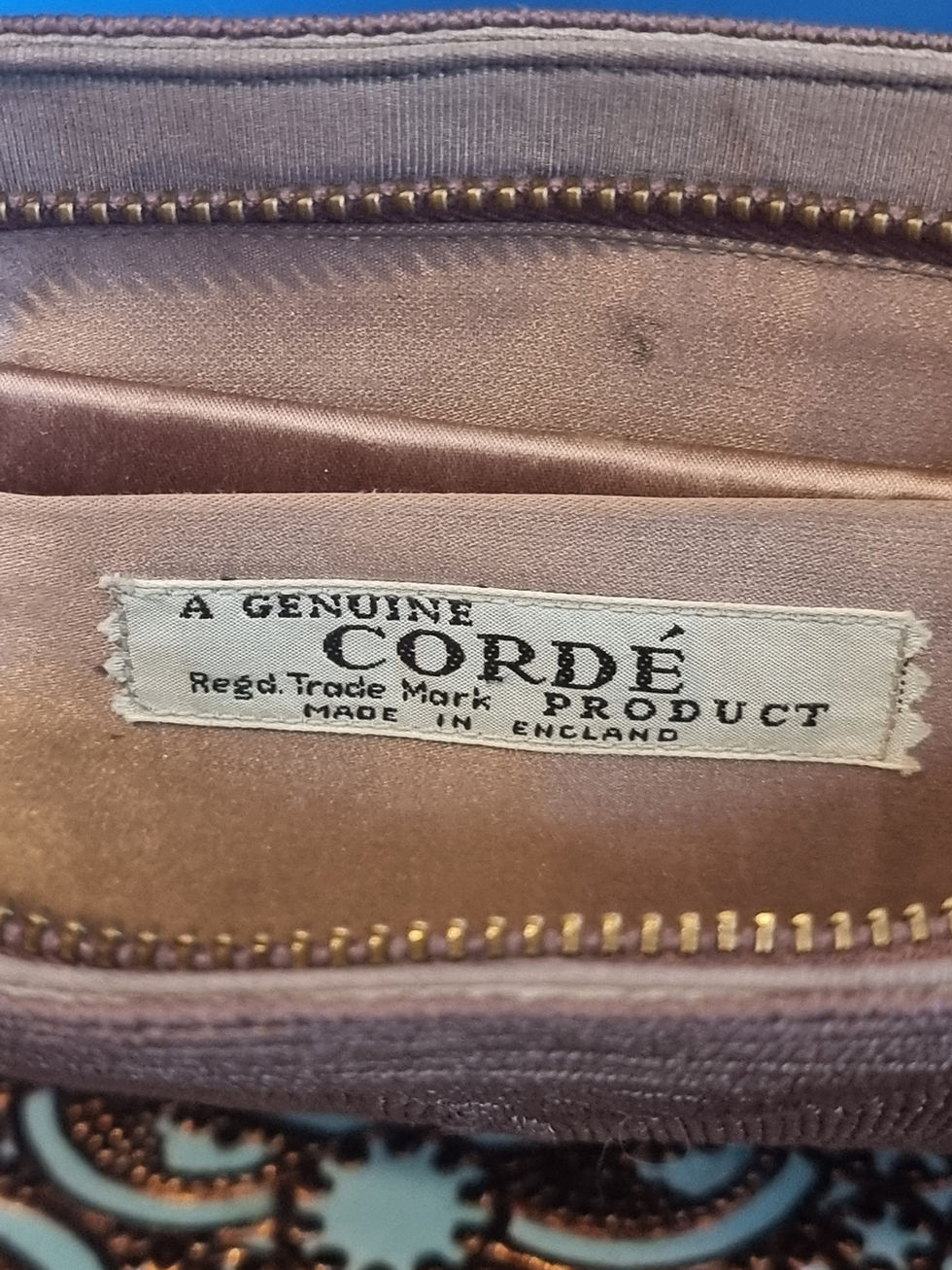 Thumbnail: 1940's brown Corde bag