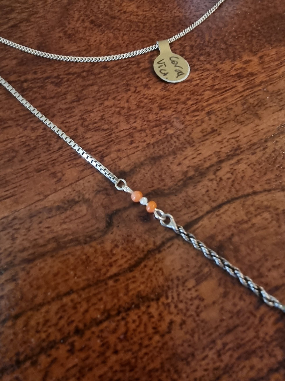 Thumbnail: Victorian coral necklace