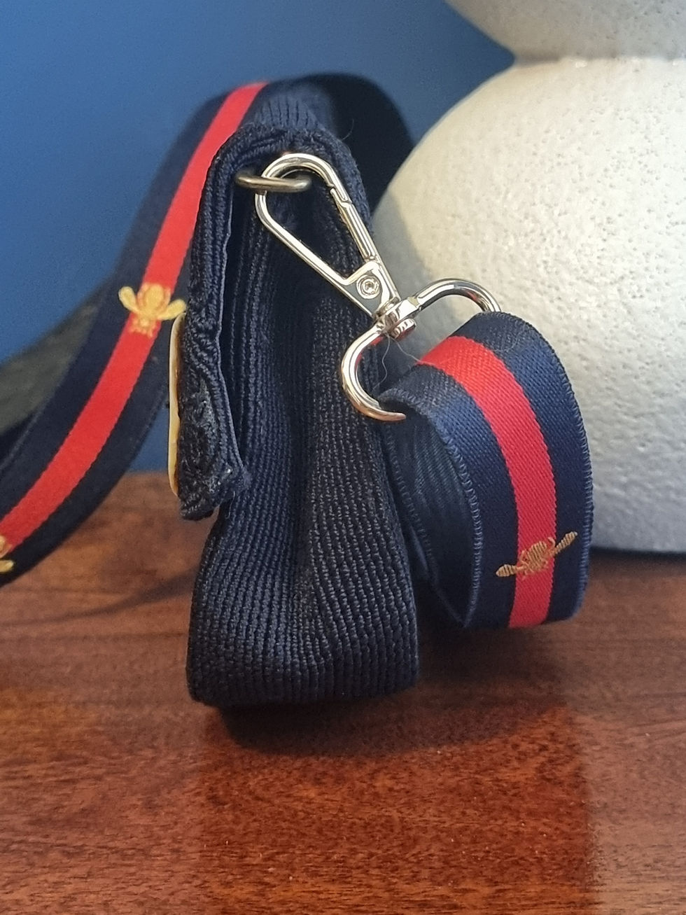 Thumbnail: Mid-century Corde bag with vintage agoya shells