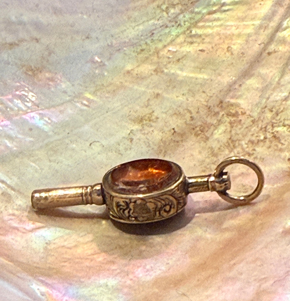 Thumbnail: Edwardian watch key fob