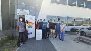 Aizatron Smart Fridge with access control has been donated to the Brackengate COVID-19 hospital in Cape Town